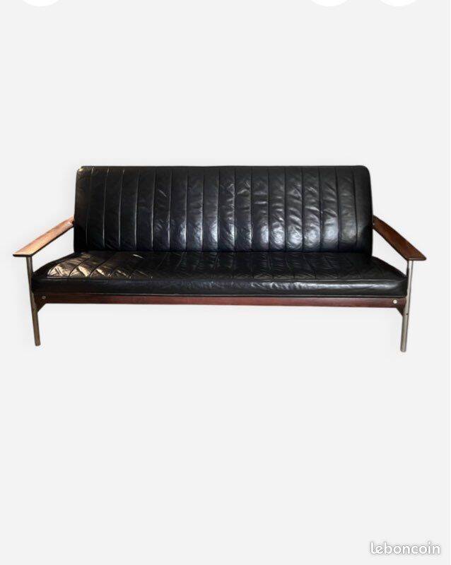Canapé design scandinave 50’s par Sven Ivar Dysthe