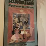 Poster Broadway play Two trains running at the Walter Kerr Theater