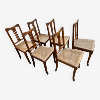 Wooden chairs