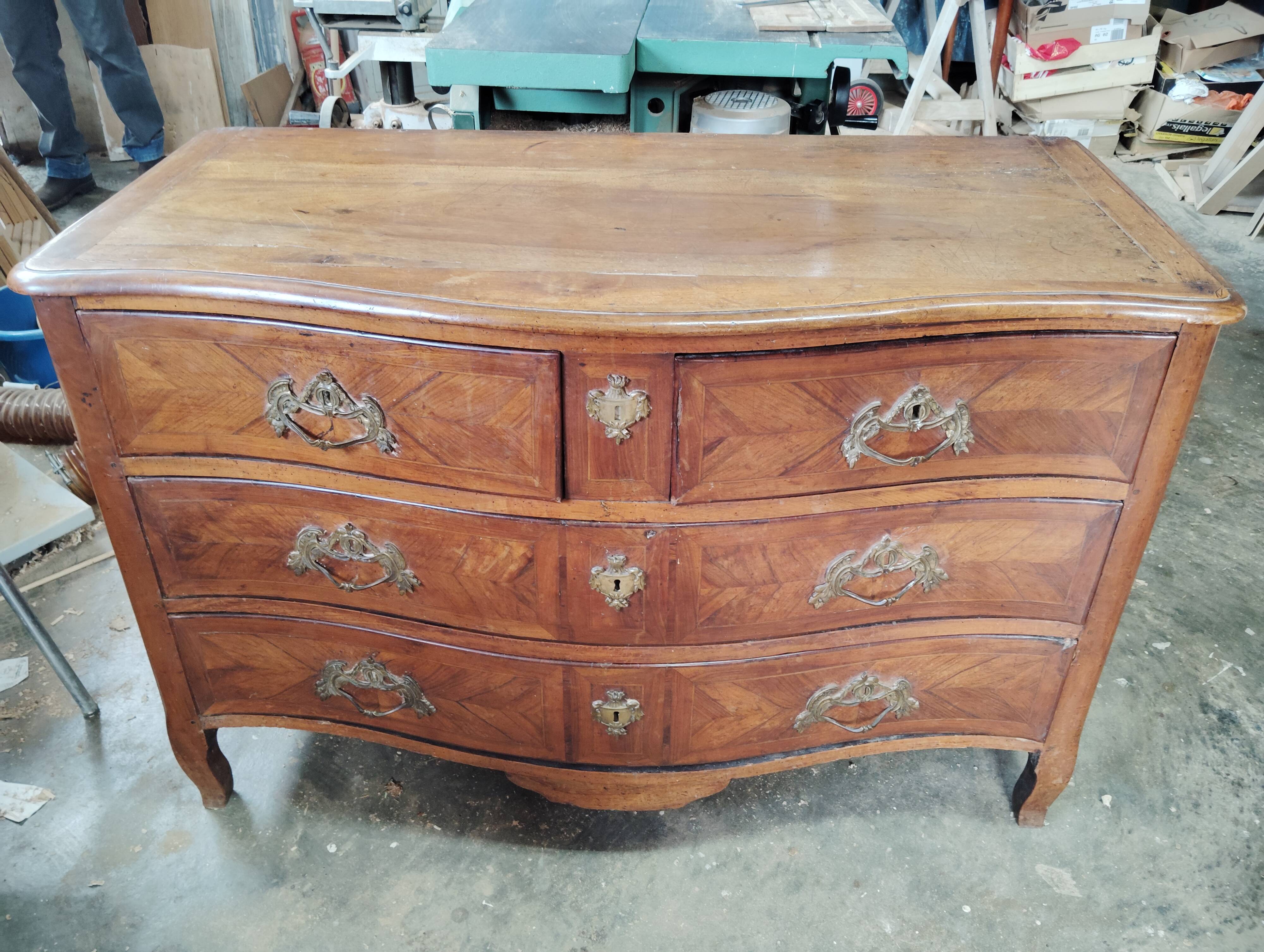 Curved Commode 18th Century