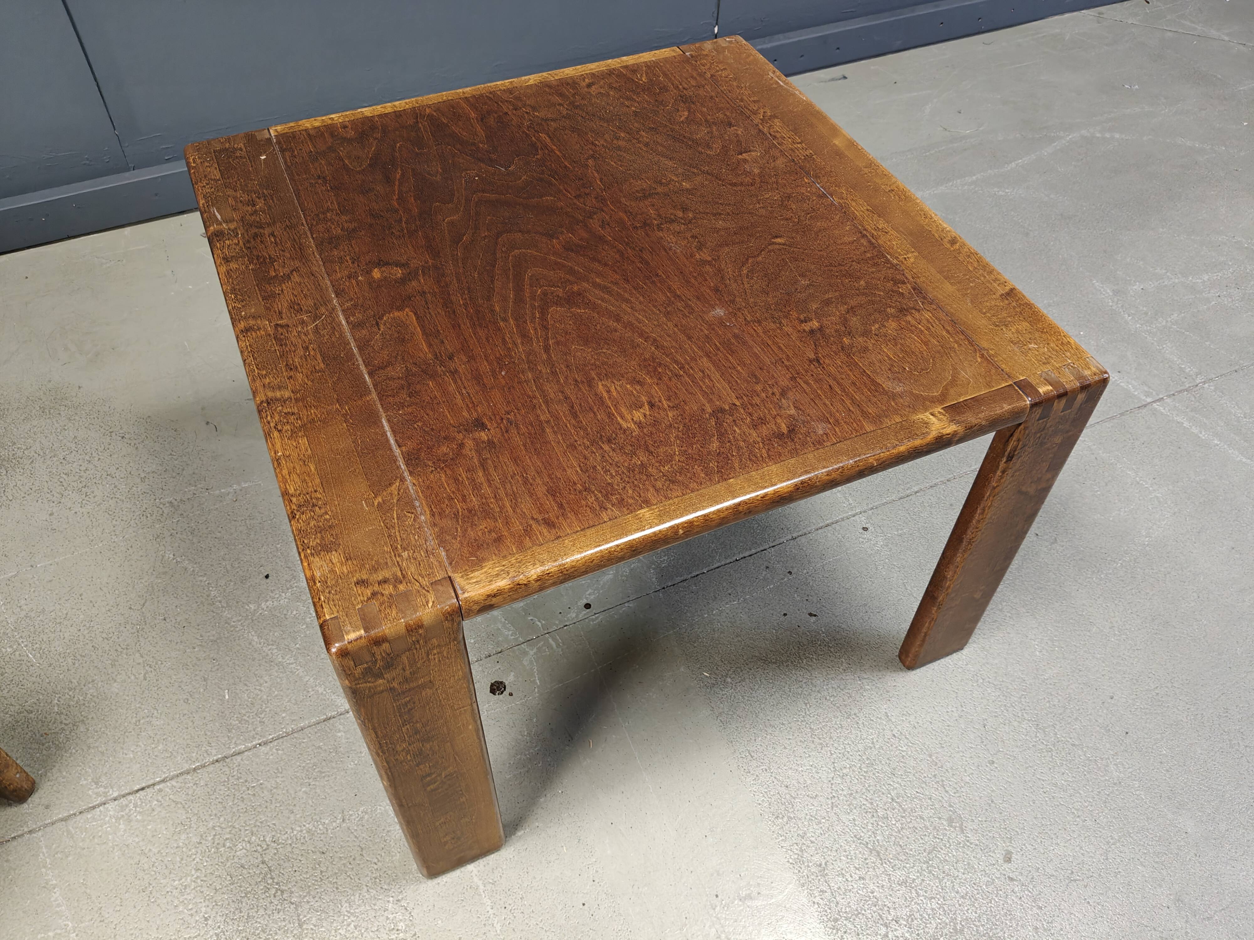 Paire de tables basses Bonanza par Asko, Finlande, 1960
