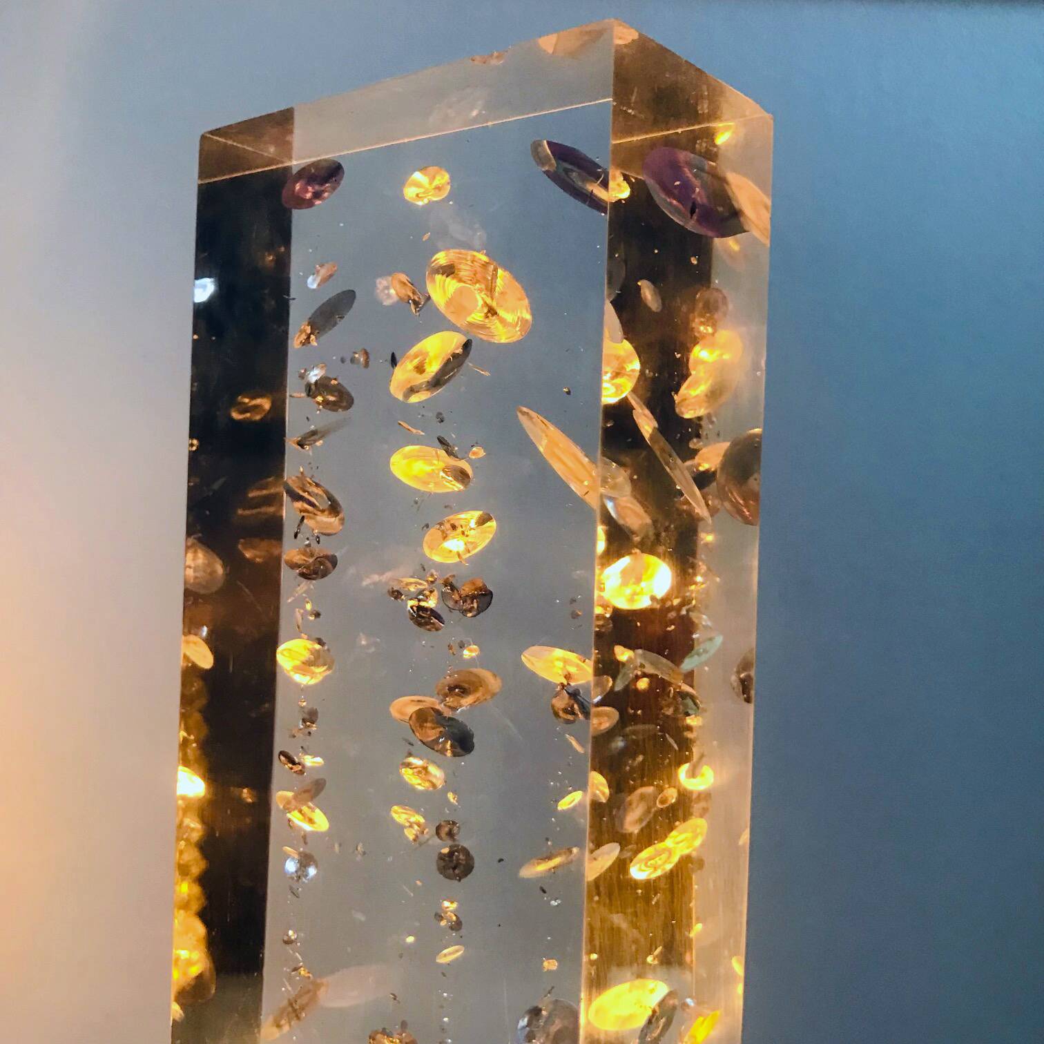 Vintage lamp • space age night light • 1970