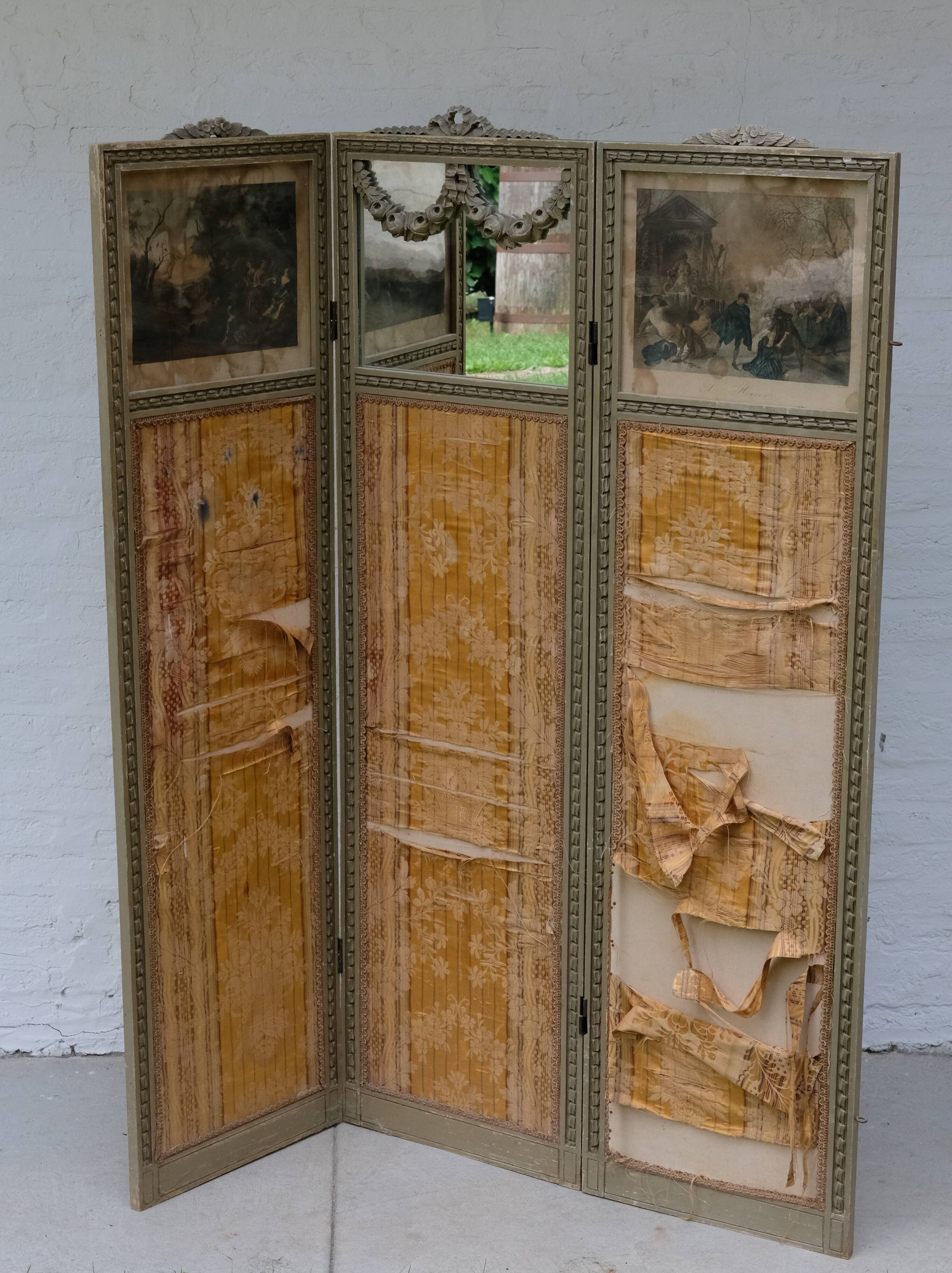 Screen, late 19th - early 20th century, France