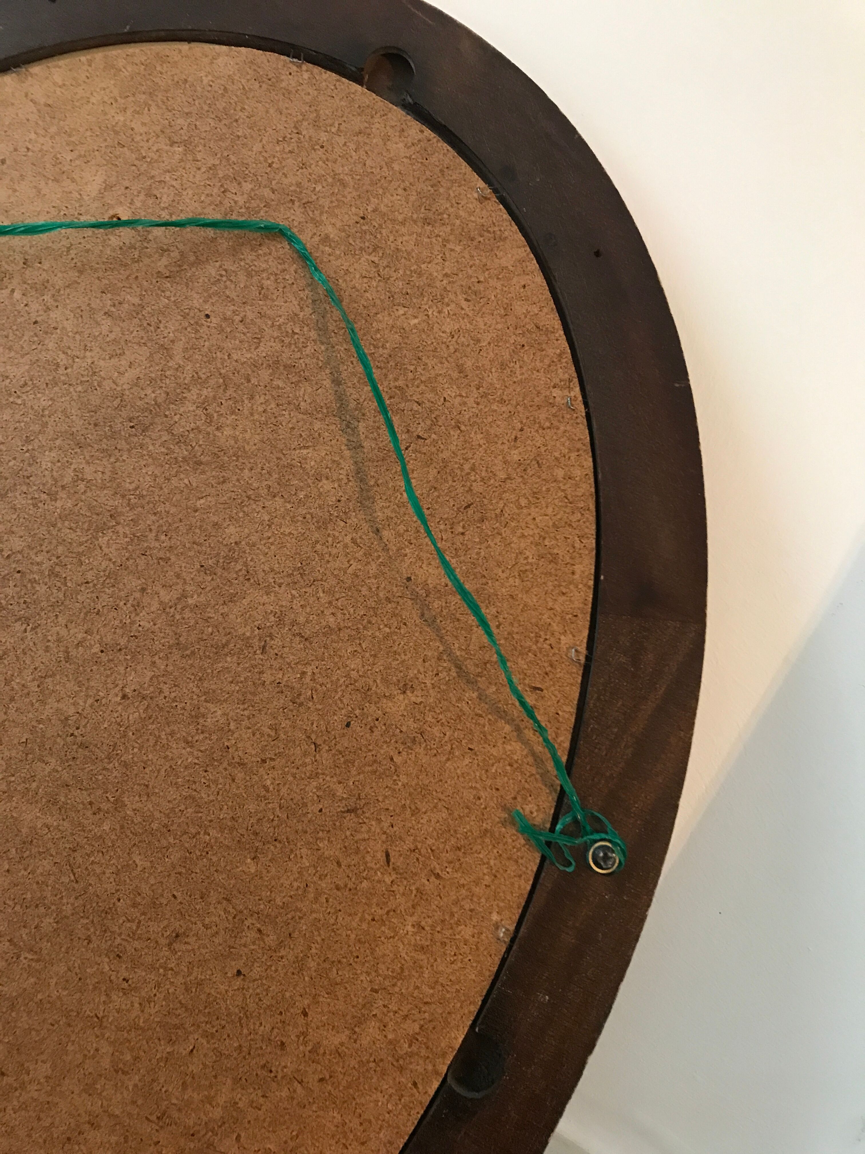 Mirror wood frame 30x65cm