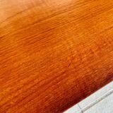 Teak coffee table in Scandinavian style, circa 1960s.