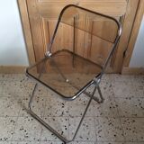 Folded chair by Giancardo Piretti for Castelli