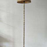Gilded bronze floor lamp in the Maison Bagués style in France