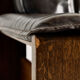 Leather sofa set model 757 by Harry de Groot for Leolux, set of 3.