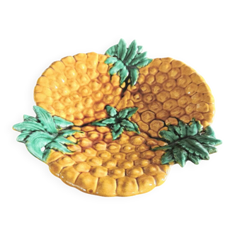 Ceramic Fruit Bowl by Vallauris Vintage 1950s