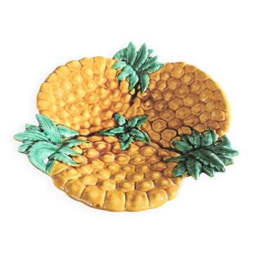 Coupe À Fruit En Céramique Par Vallauris Époque Vintage 1950