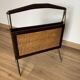 Folding magazine rack
