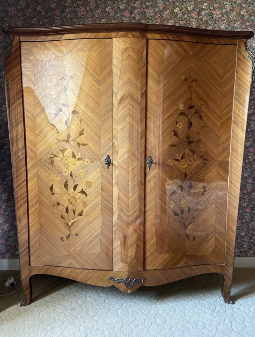 Rosewood wardrobe