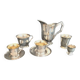 Art Deco dinner service set, 1935, designed by Sue and Mare