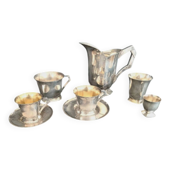 Art Deco dinner service set, 1935, designed by Sue and Mare