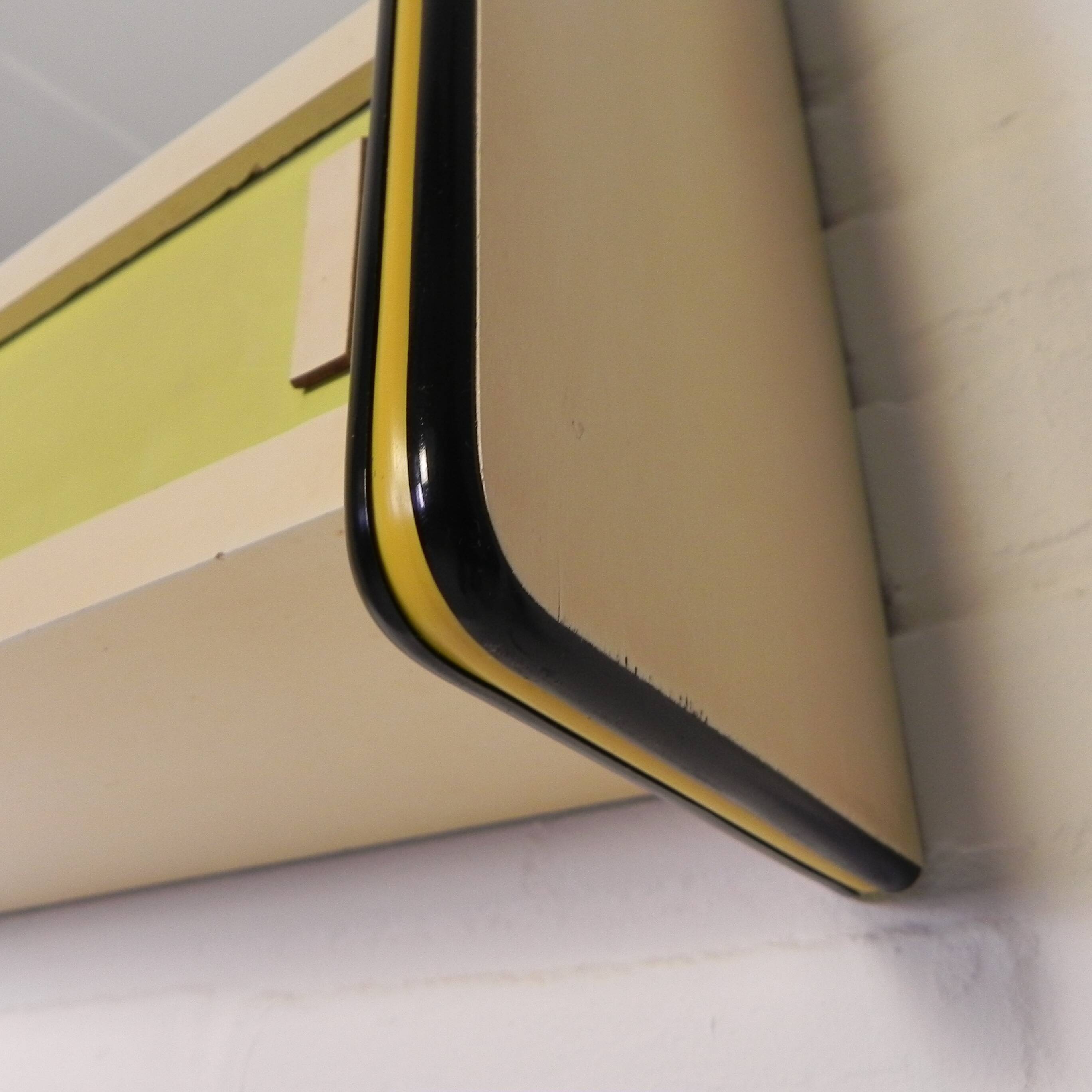 Wall cabinet with sliding glass doors, 1950s