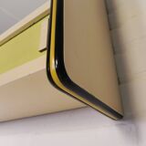 Wall cabinet with sliding glass doors, 1950s