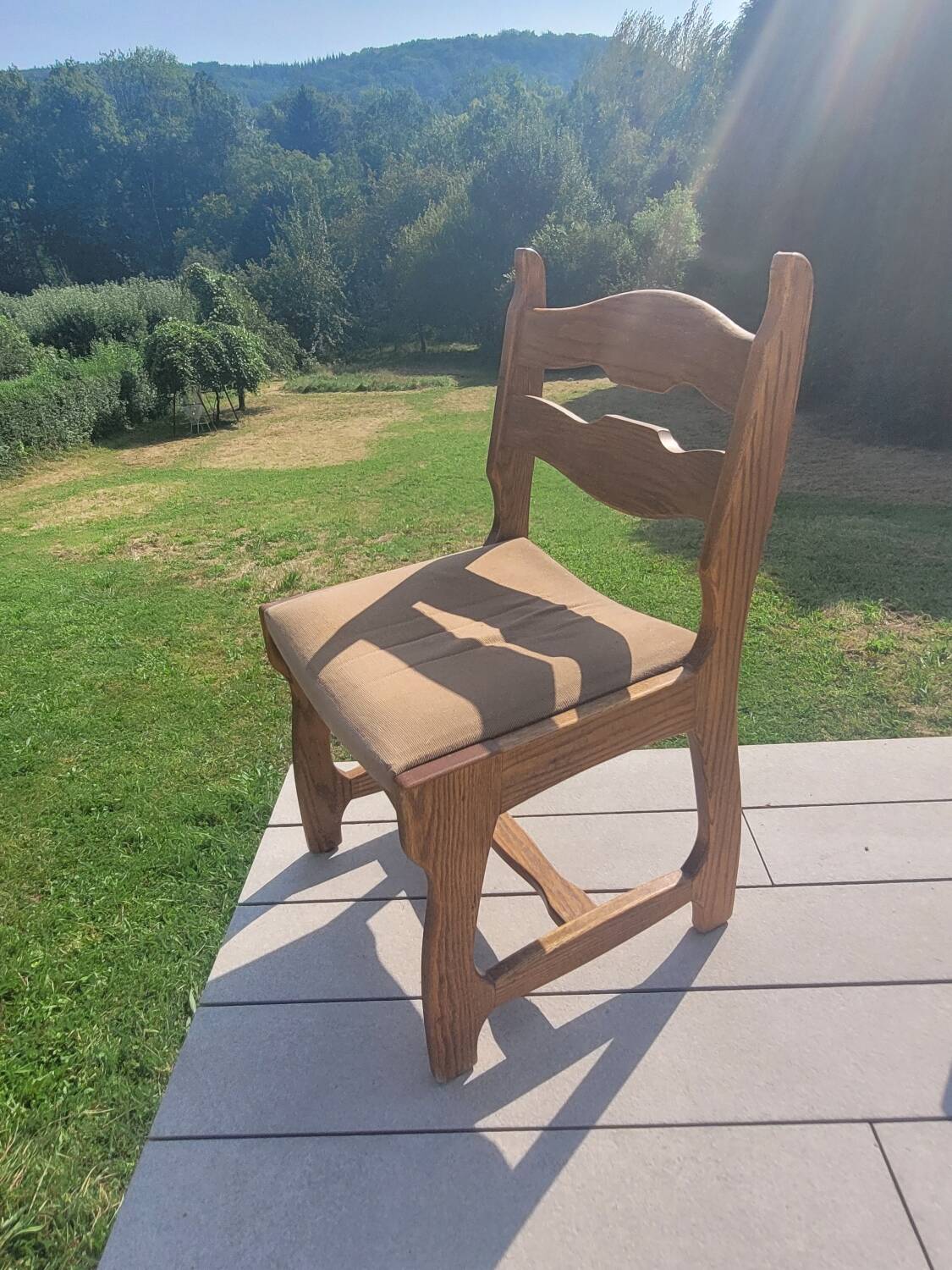 4 Guillerme and Chambron chairs