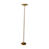 Halogen floor lamp brass gold egoluce italy