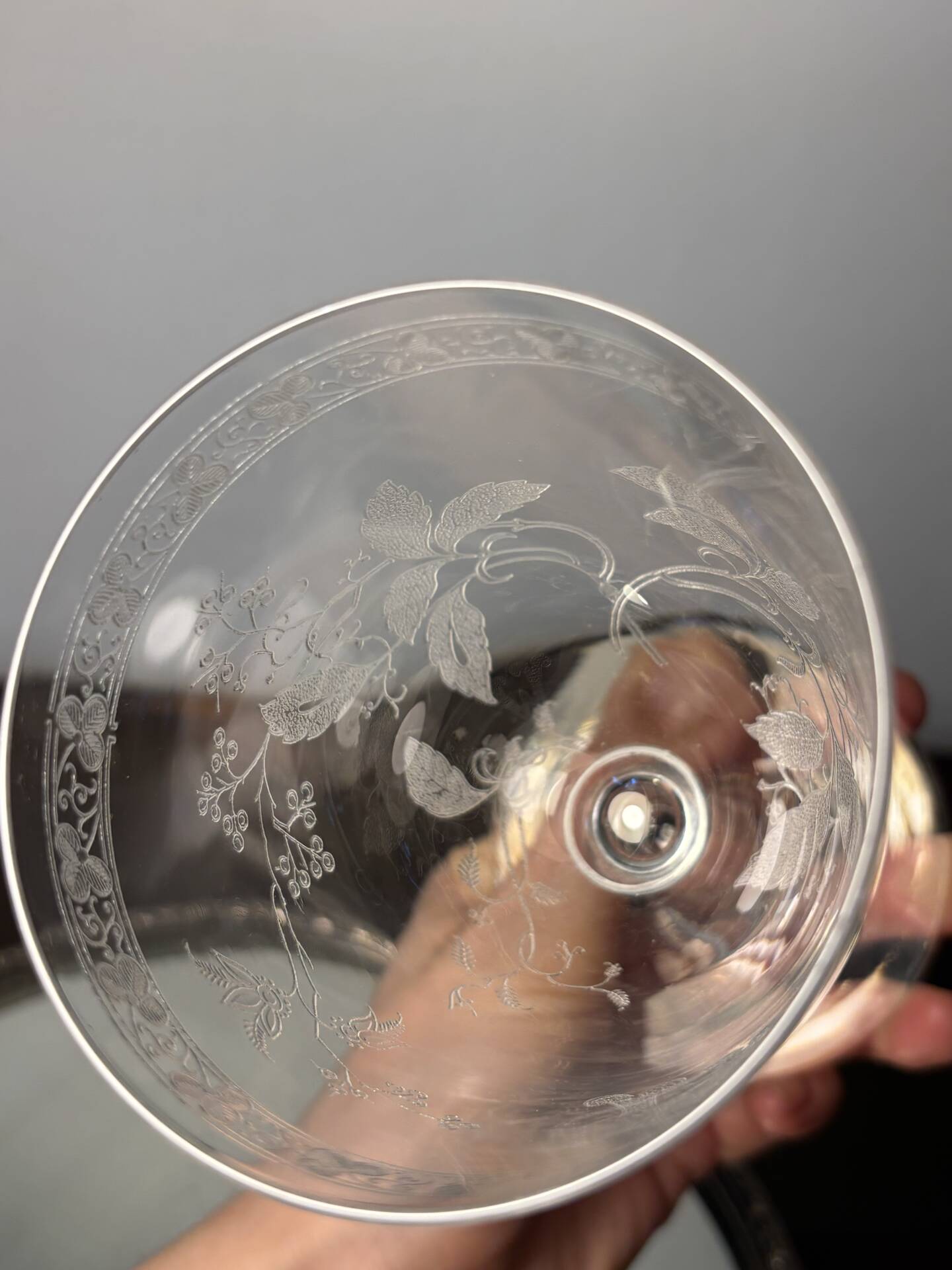 Water glass Baccarat early 20th century