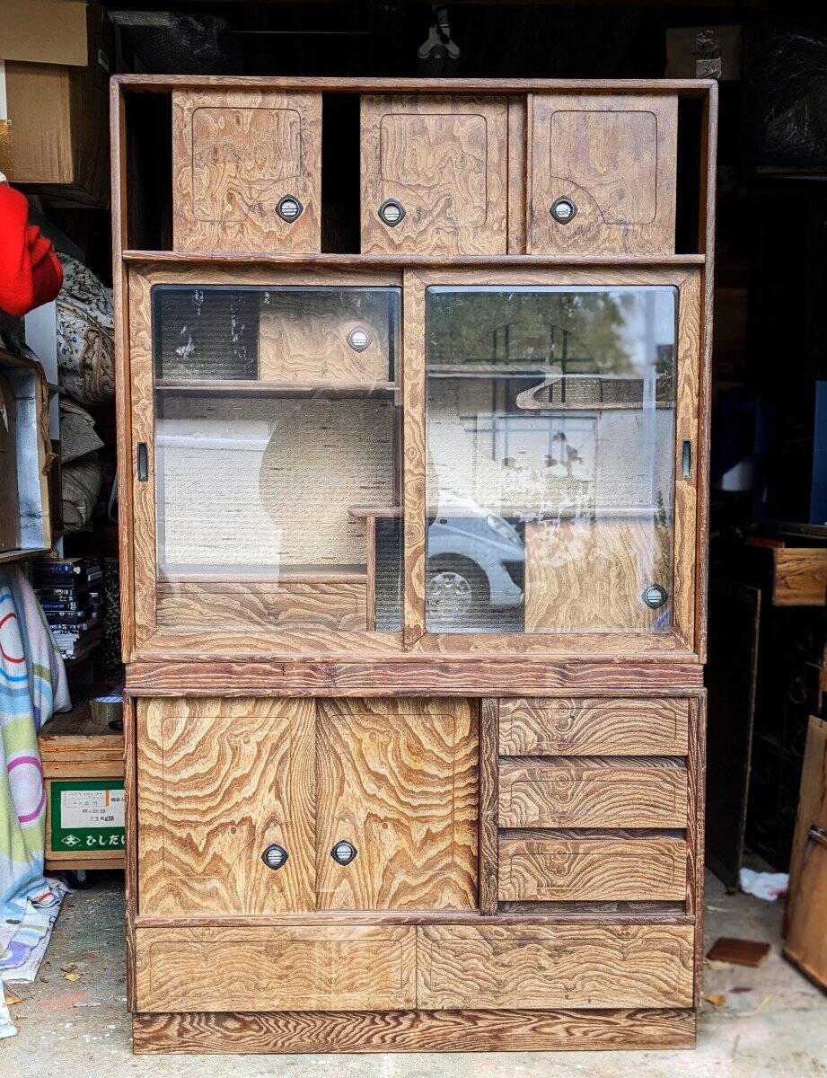 Chadansu - vintage tea cabinet Japan 1950