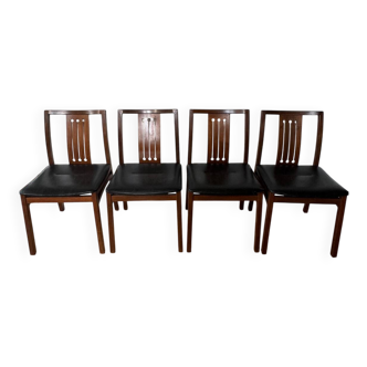 4 chairs by Jacques Hauville