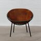 Chaise ballon vintage Lusch Mid Century Design 50er 60er