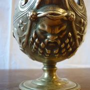 Antique bronze cup