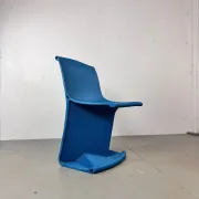Chaise moderne futuriste infinie imprimée en 3D attribuée à Dirk Vander Kooij, années 2000.
