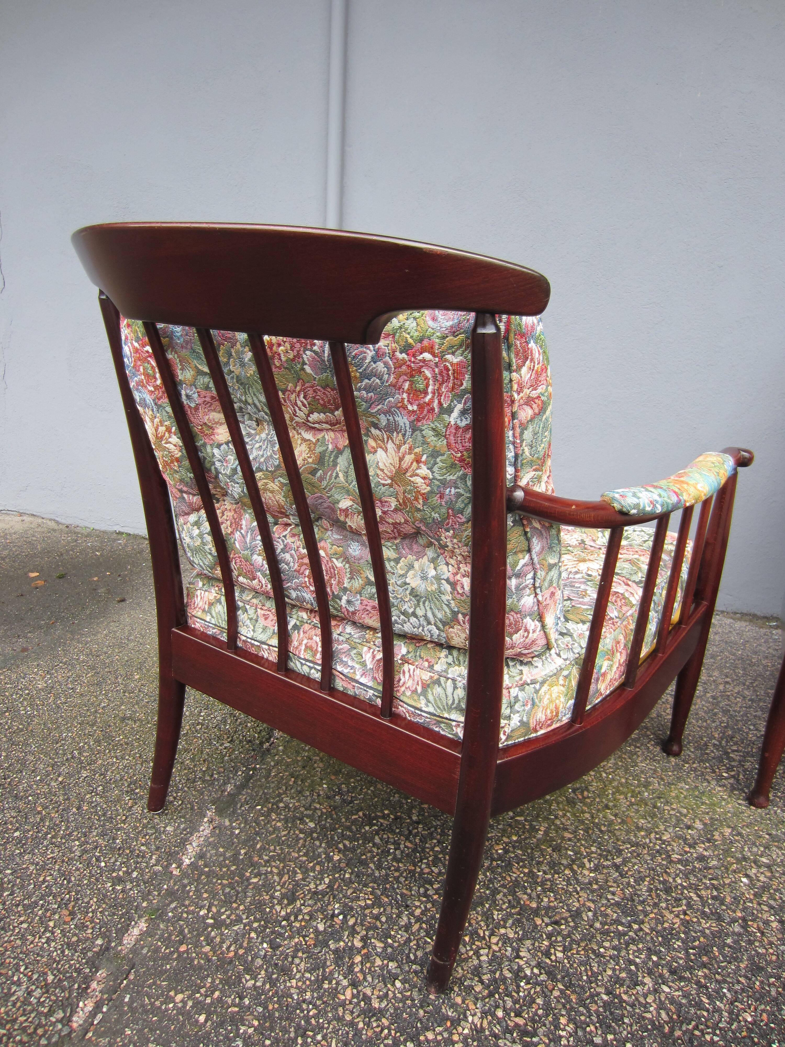 Scandinavian Skrindan armchairs by Kerstin Hörlin-Holmquist for OPE Möbler