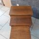 Old oak nesting table