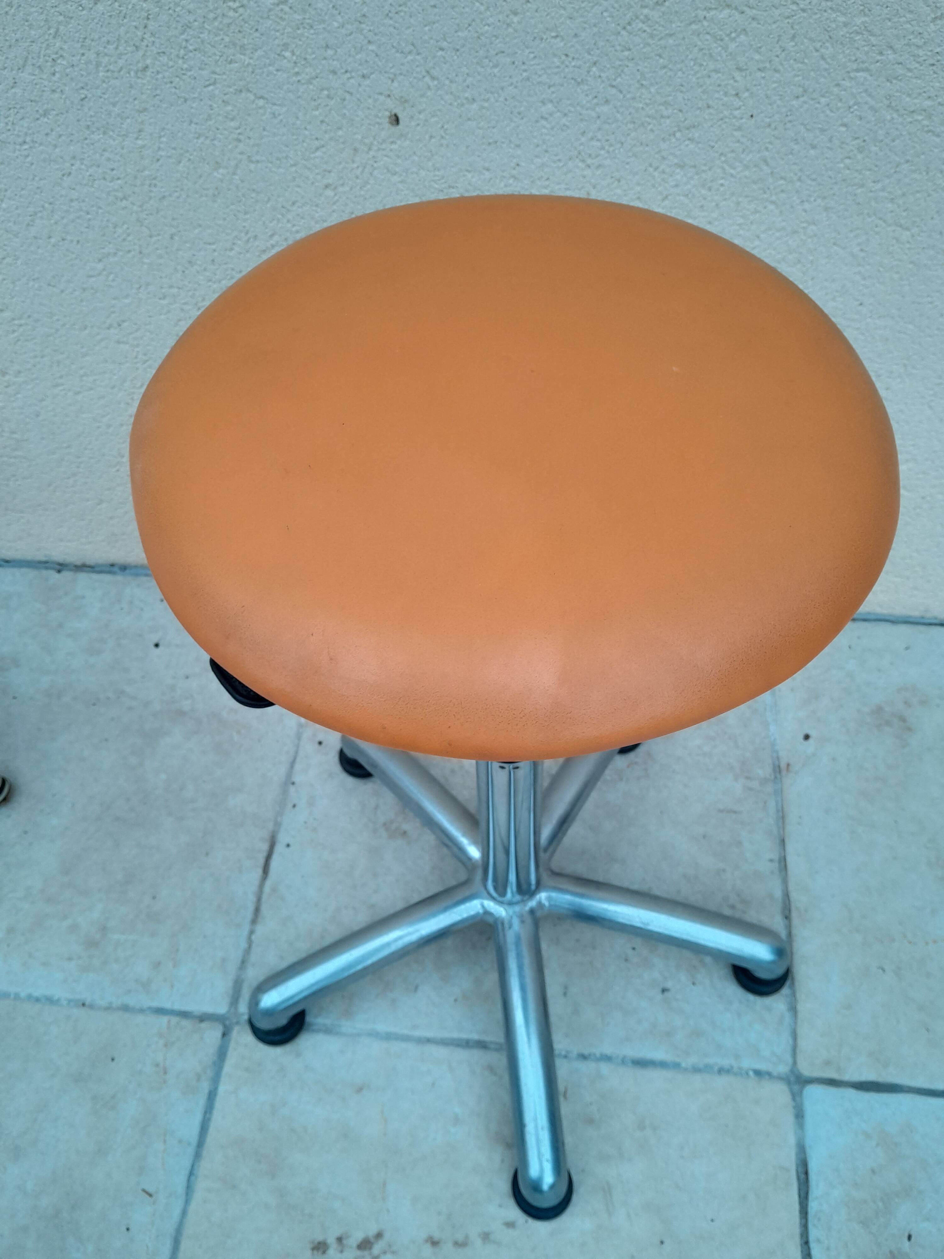 Tabouret siège industriel vintage KHOL