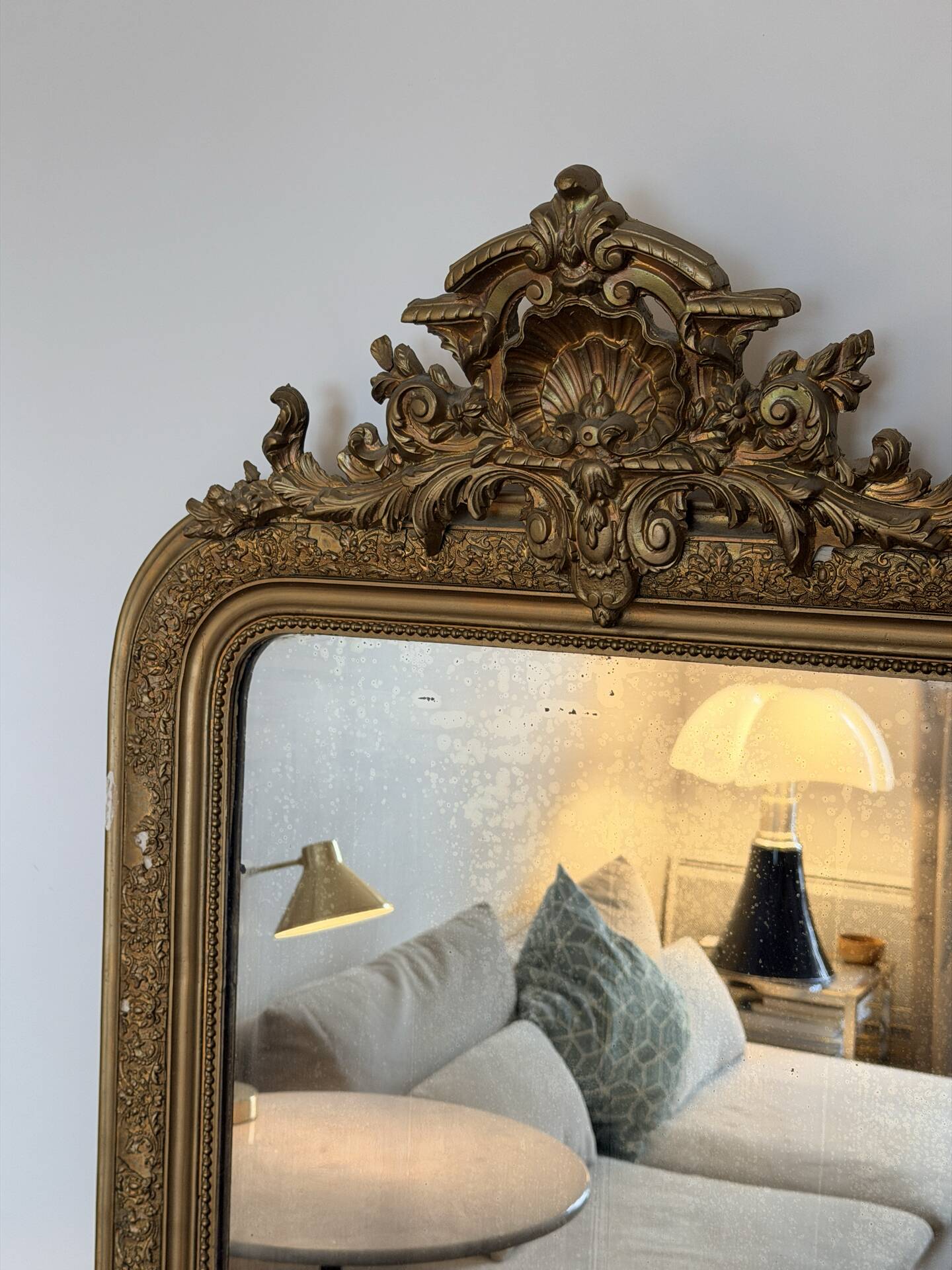 Large Louis Philippe mirror