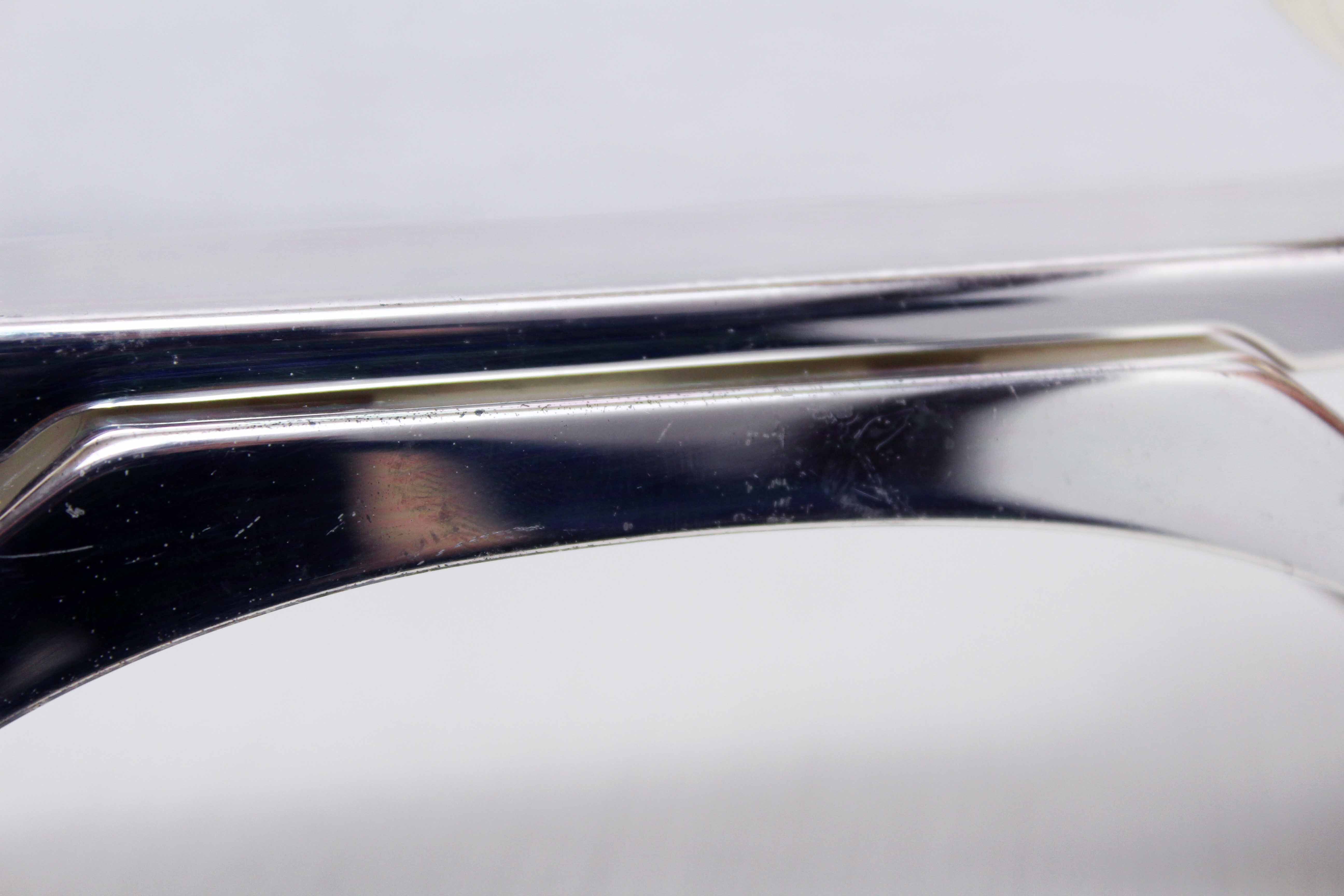 Silver metal wmf candle holder