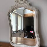 Miroir ancien biseauté