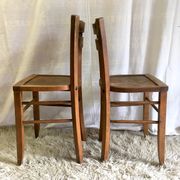 Bistro chair duo "Au Bon Marché" Maison A. Boucicaut - 1950s