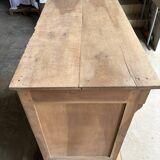 Louis Philippe chest of drawers in raw wood