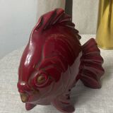 Earthenware fish, Art Deco by Géo Condé