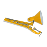 Habitat vintage articulated architect's lamp, yellow metal