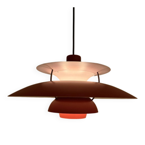 Vintage rare rouge Louis - poul henningsen