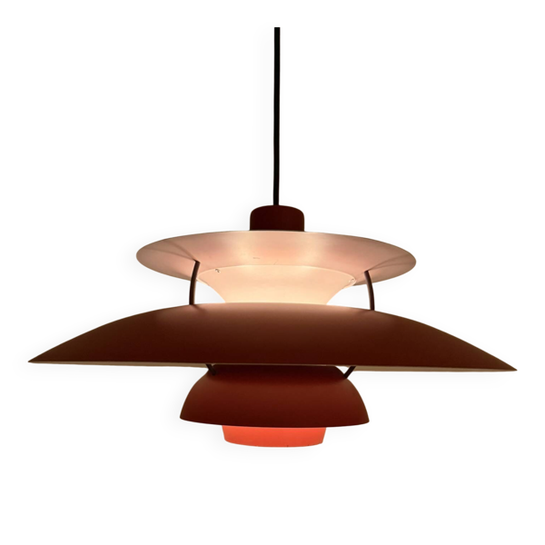 Vintage rare rouge Louis Poulsen PH5 - Poul Henningsen — Beyit
