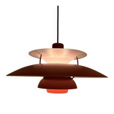 Vintage rare rouge Louis Poulsen PH5 - Poul Henningsen
