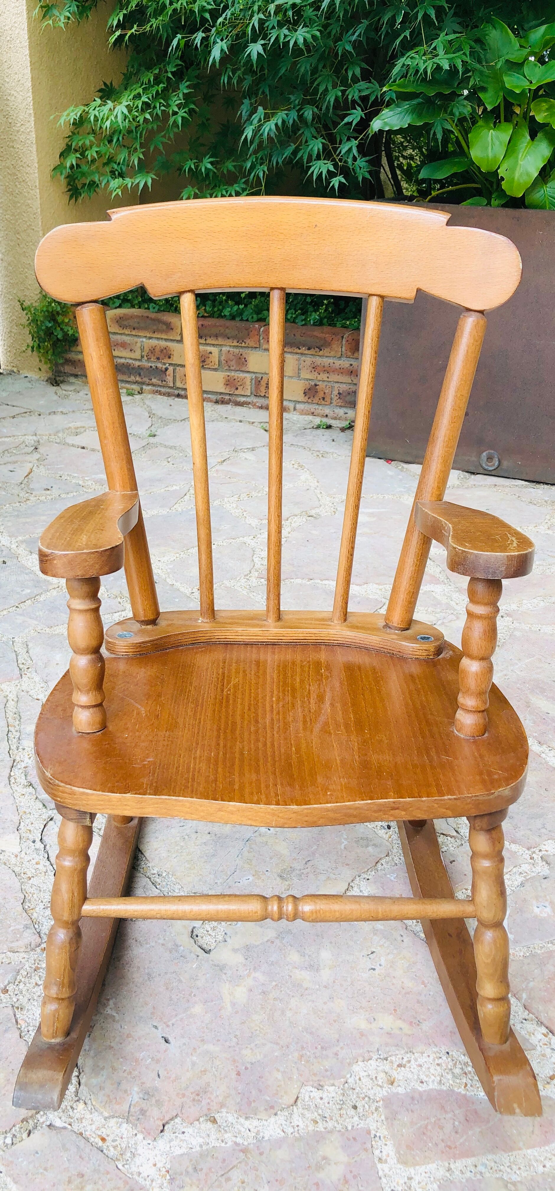 Children's chair rocking chair