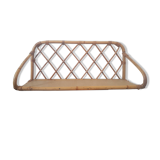 Rattan wall shelf