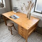 Bureau pin suédois style aperldoon 1970