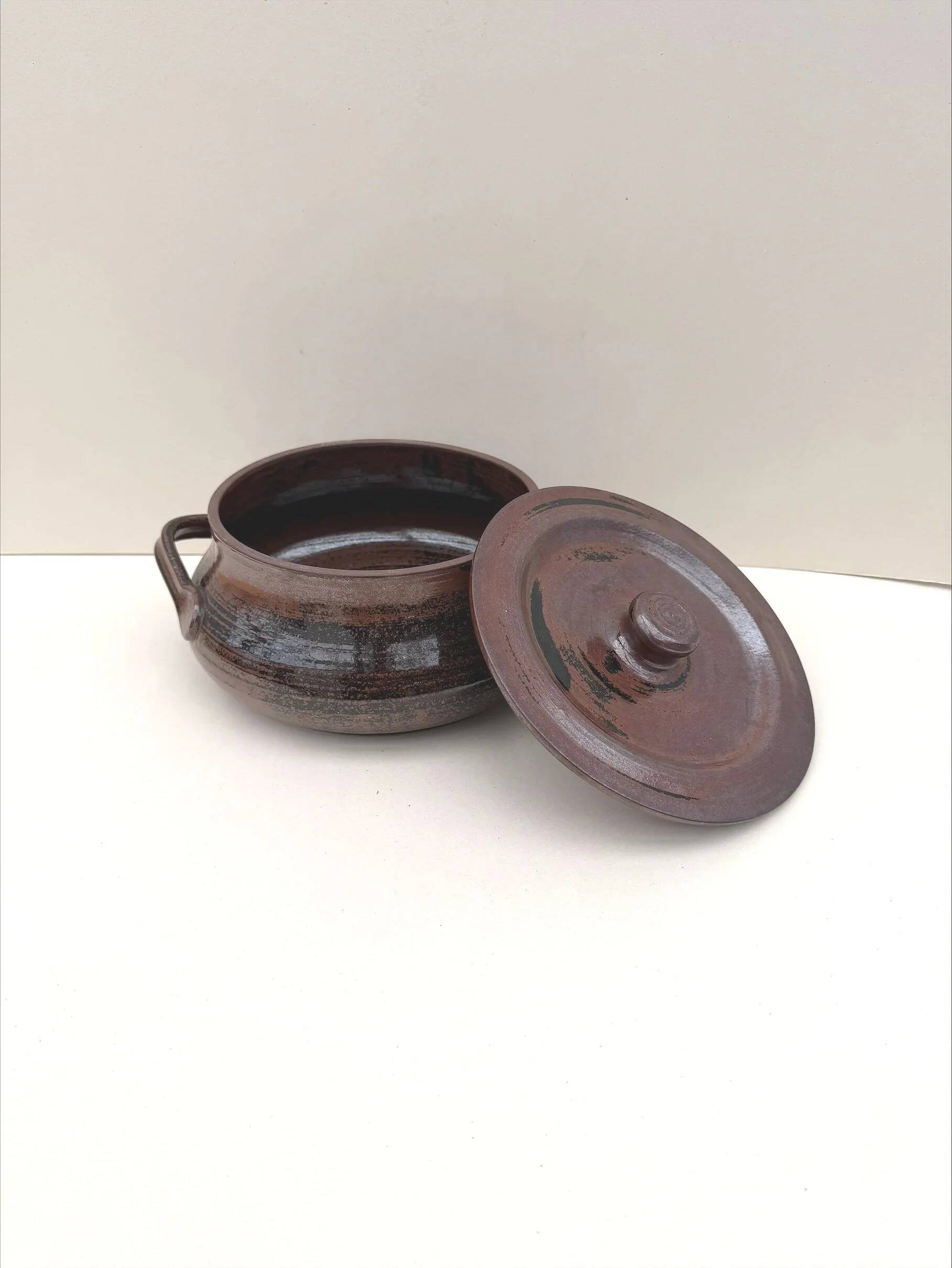 Gabriel HAMM ceramic soup tureen, France 1970