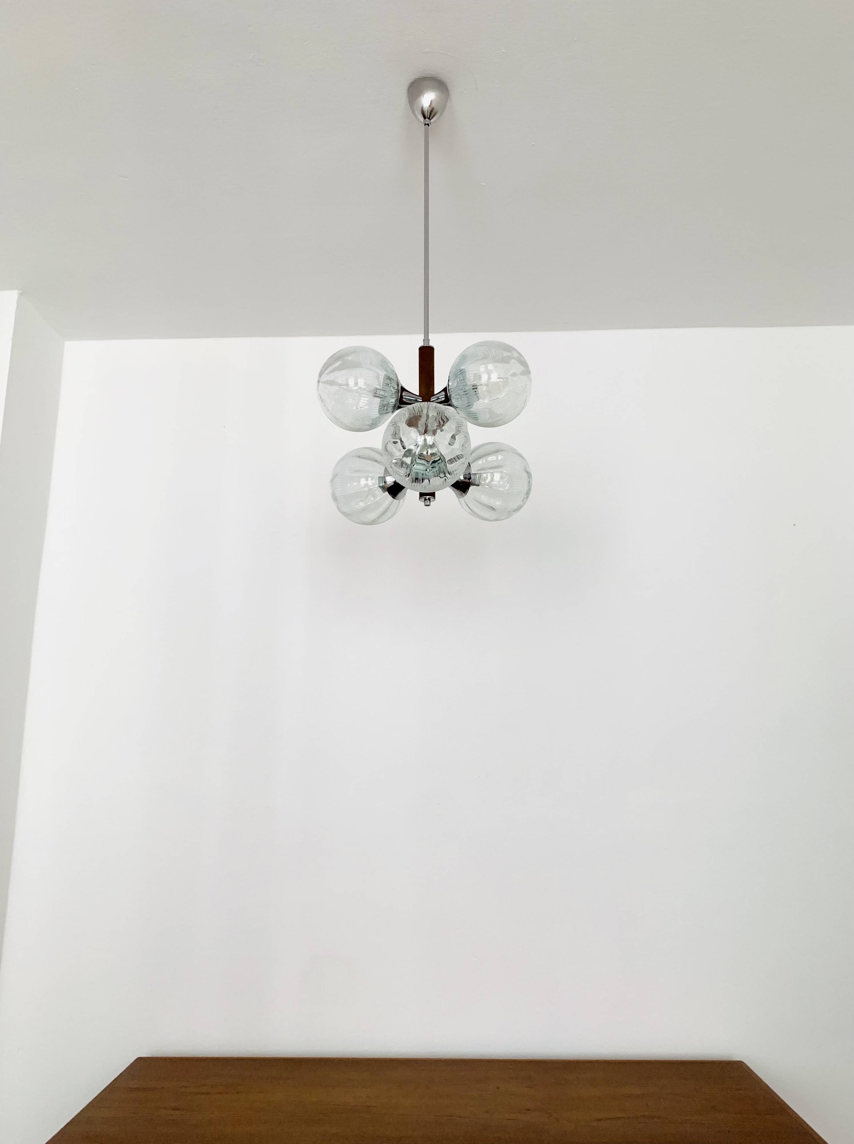 Lustre Spoutnik en cristal