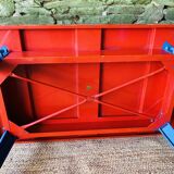 Tolix T55 metal table from the 50s