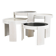 Nest tables model 780, created by Gianfranco Frattini for Cassina, year