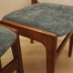 Set of four teak chairs, Danish design, 1970s, made in Denmark