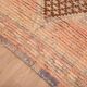 Vintage Moroccan Runner Rug 124 x 256 cm, Berber Wool Rug, Handmade Rug